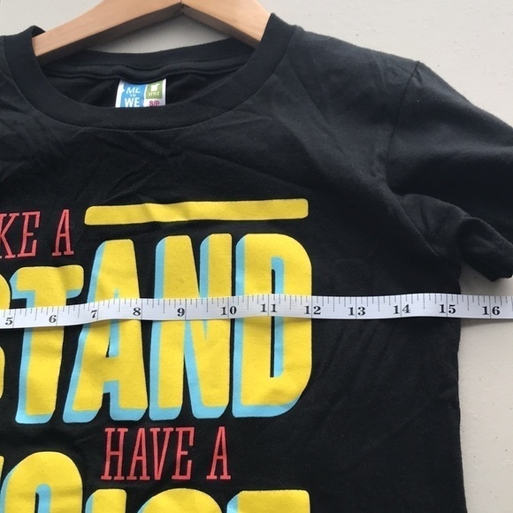 Nwt Me to We Take a stand have a voice make an impact graphic t shirt Small - Picture 10 of 11